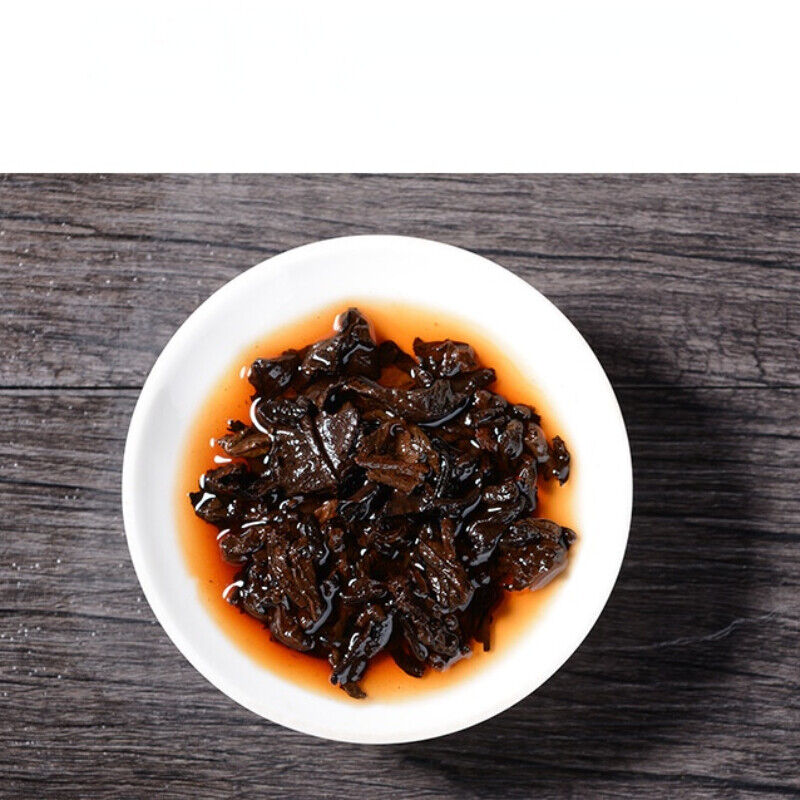 HelloYoung Premium Yunnan Old Tree Pu'er Tea Pu-Erh Cooked Tea Cake Natural Black Tea 357g