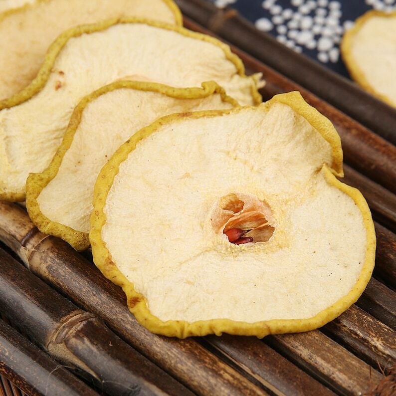 500g Organic Dried Pears Slices, Pear Chips, Pear