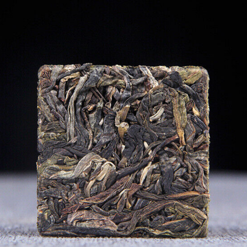 HelloYoung 500g  Spring Ancient Tree Green Tea Small Icelandic Square Brick Pu-erh Cha Tea