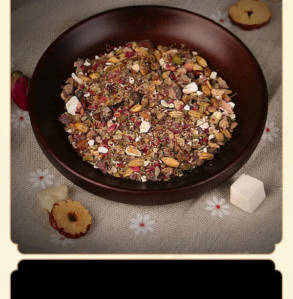 Poria Spinosae Jujube Kernel Tea Healthy Herb Tea Bag 120g 30 Bags
