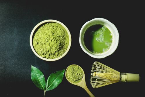 Matcha Tee Pulver 80g Abnehmen Tee Bio Grüner Tee Kraut Gesundes Getränk Main image