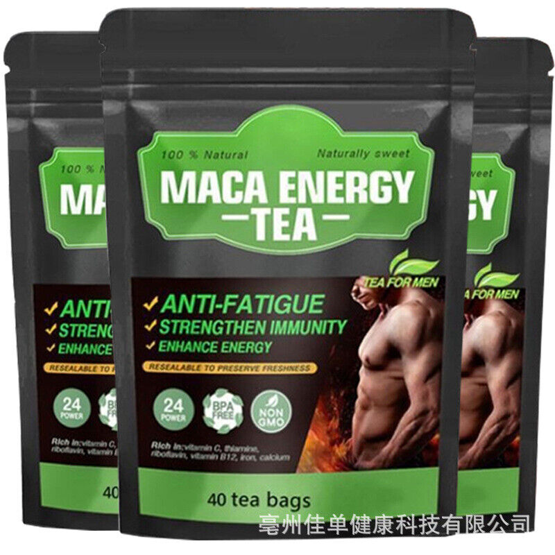 Maca Energy Men's Tea Strenth Herbal Enhance Natrual Healthy Drink Herbal Tea