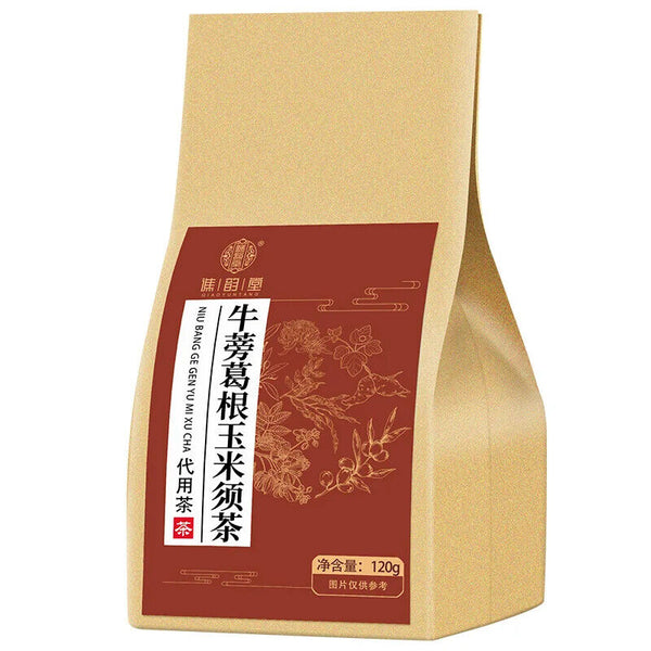 Burdock Pueraria Lobata Corn Silk Tea Healthy Herb Tea Bag 120g