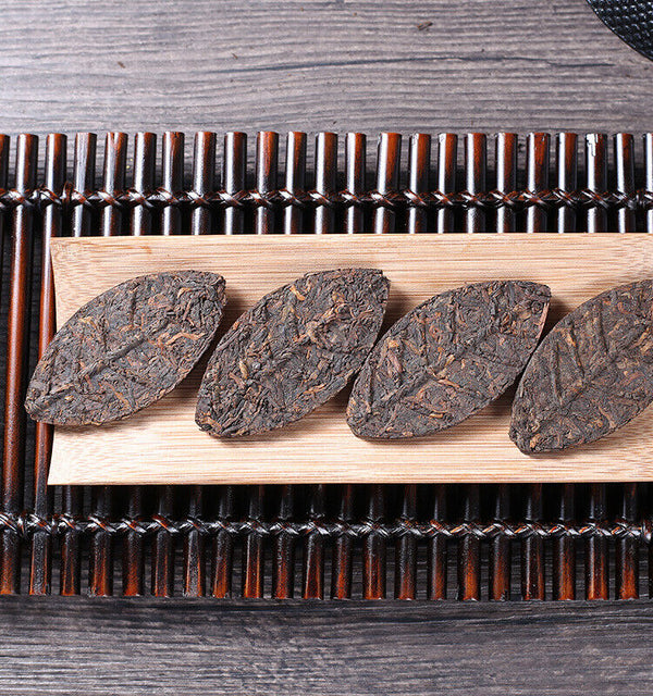HelloYoung Yunnan Pu'er Golden Leaf Menghai Ripe Tea 500g Ripe Tea Golden Leaf