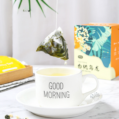 HelloYoung 30g Box packed triangular tea bag white peach oolong tea flower fruit tea bag