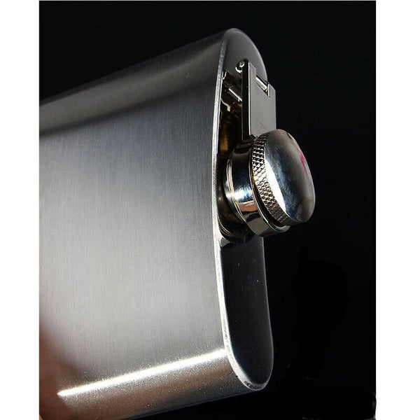 Alcohol Bottle Belt Case Stainless Steel Hip Flask Liquor Whisky Portable Pocket