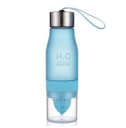 650ML Fruit Juice Water Bottle Infuser Outdoor Sports Portable Shaker Drinkware