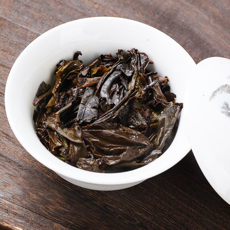 HelloYoung 1kg Hunan Tianti Anhua Black Tea Golden Flower Tian Fu Brick Tea Anhua Black Tea