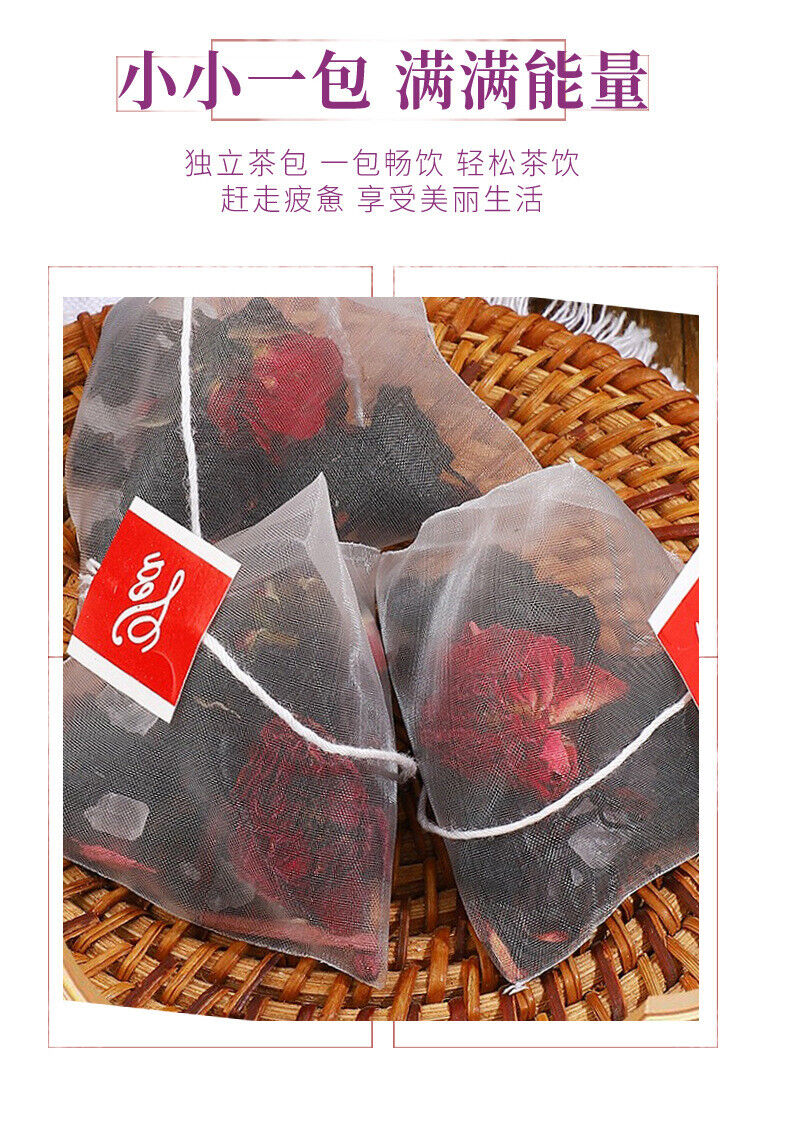 Mulberry Rose Hibiscus Tea, Refreshing Sweet and Sour Summer Fruit Drink