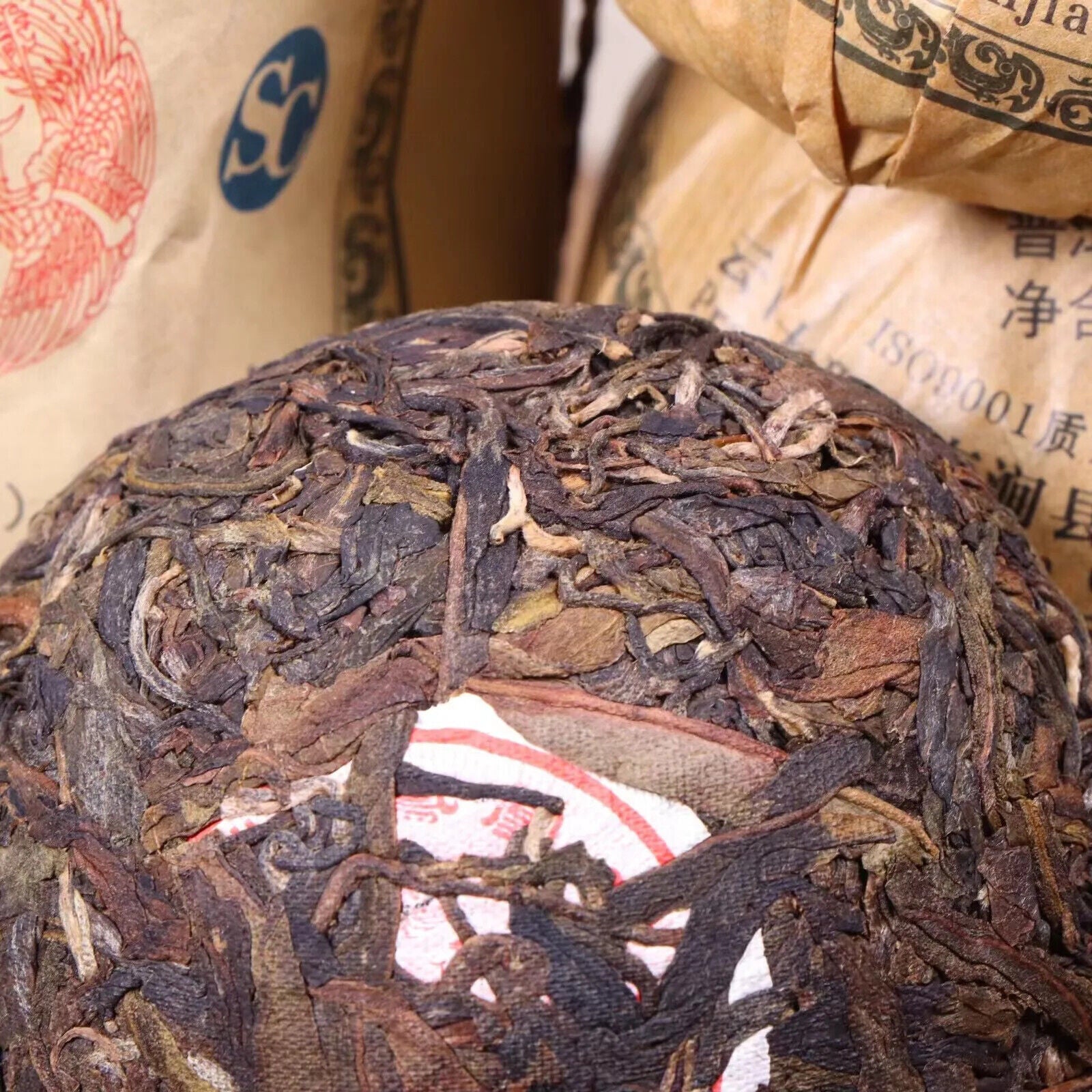 Pu'er Tea Nanjian Phoenix Tuo Tea Aged Ancient Tree Ripe Tea Mini Waxy Fragrant