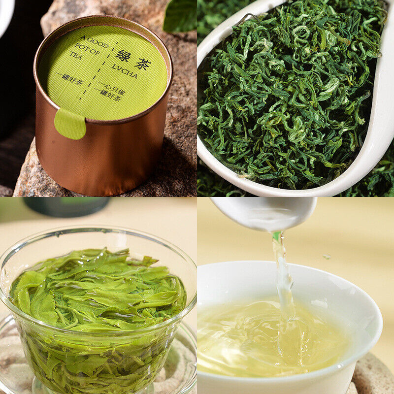 Green Tea Happy Tea Green Tea Organic High Quality Small Pot Tea 50g/10tin Main image
