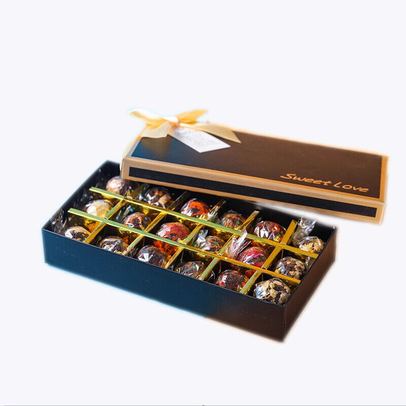 Handmade OEM Gift Package Dried Flower Black Tea Ball