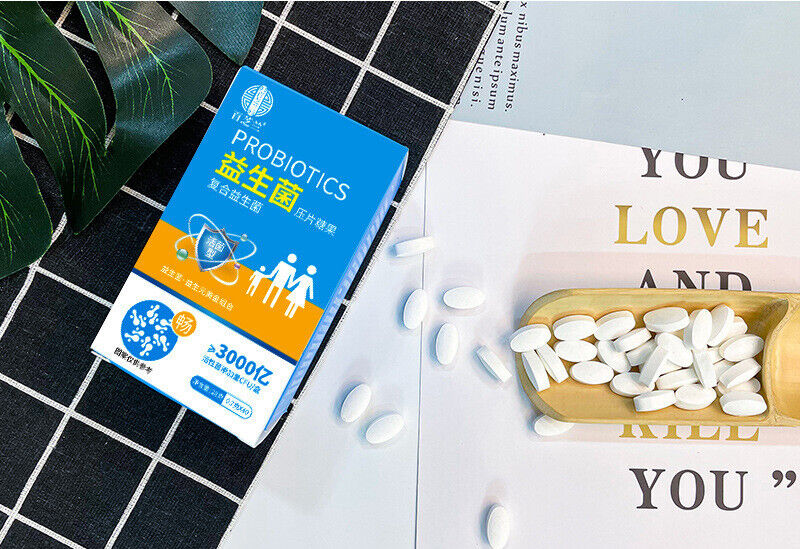 Probiotics Complex Probiotic Tablets Active Probiotic Chewable Tablets