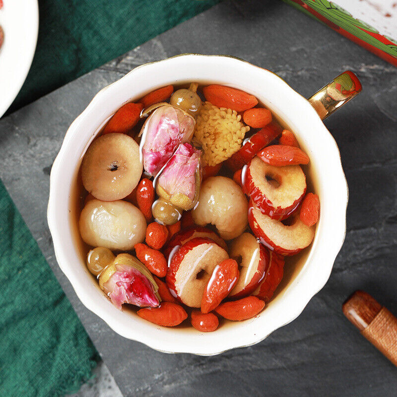 HelloYoung 150g Nourishing cinnamon red dates wolfberry tea Chrysanthemum rose health tea
