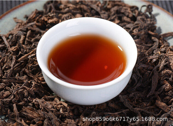 Puerh Tea Cooked Tea Menghai Aged Tea Loose Tea Puerh Ripe Tea Cake Tea 500g