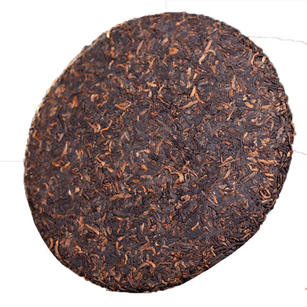 Golden Needle Tea Cake Glutinous Fragrance Palace Pu'er Ripe Tea Cake Puerh 357g
