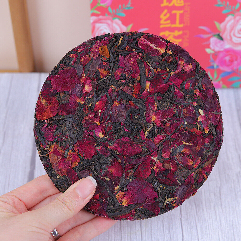 HelloYoung Yunnan Kung Fu Black Tea Rose Black Tea Cake 100g Mini Rose Black Tea Small Cake