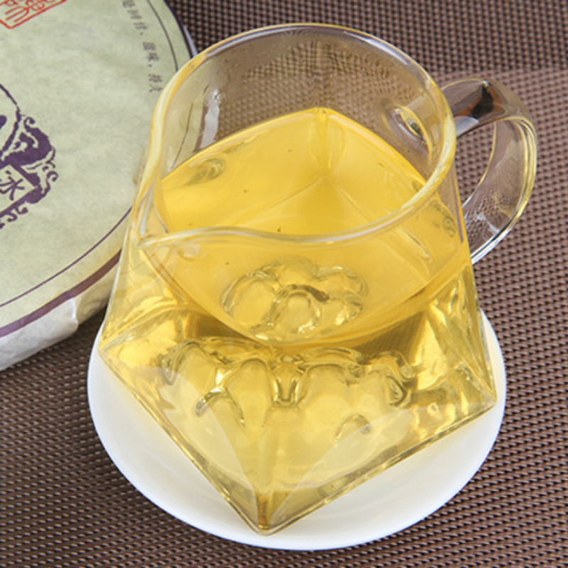 HelloYoung Icelandic Ancient Tea Mengku Pu'er Tea Cha Yunnan Seven Seed Cake 357g/12.59oz