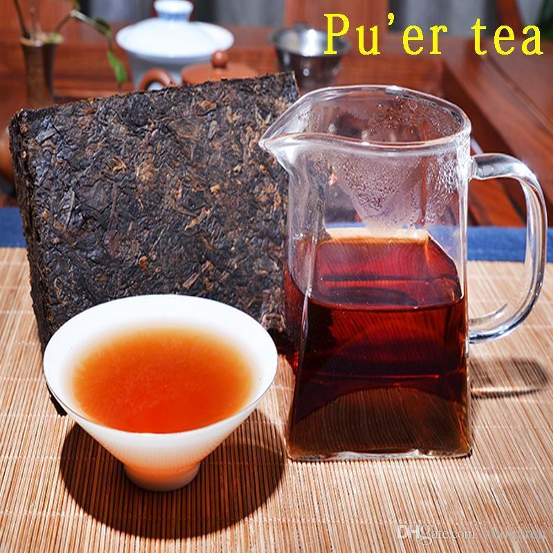 HelloYoung Ripe Tea Oldest Old Puer Tea Dull Red Sweet Honey Puerh Tea Antient Pu'er 250g