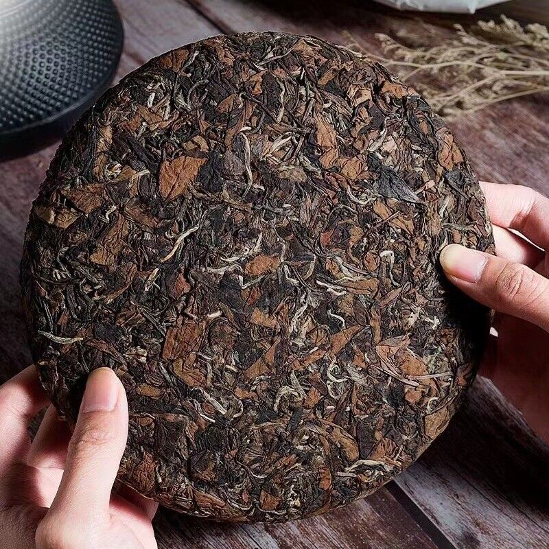 HelloYoung 350g Fuding High Mountain Old White Tea High Mountain Sun White Tea Tea Cake Secondary image
