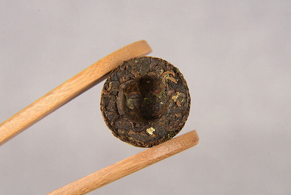 HelloYoung 15pcs/box Yunnan Nuoxiang Pu'er Ripe Tea Iron Box Nuoxiang Mini Tuo Tea