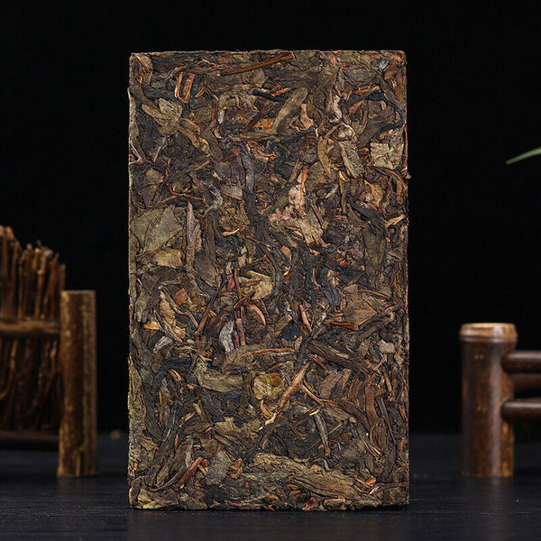 HelloYoung 1kg Yunnan Pu'er Icelandic Ancient Tree Golden Leaf Pu'er Raw Brick Tea