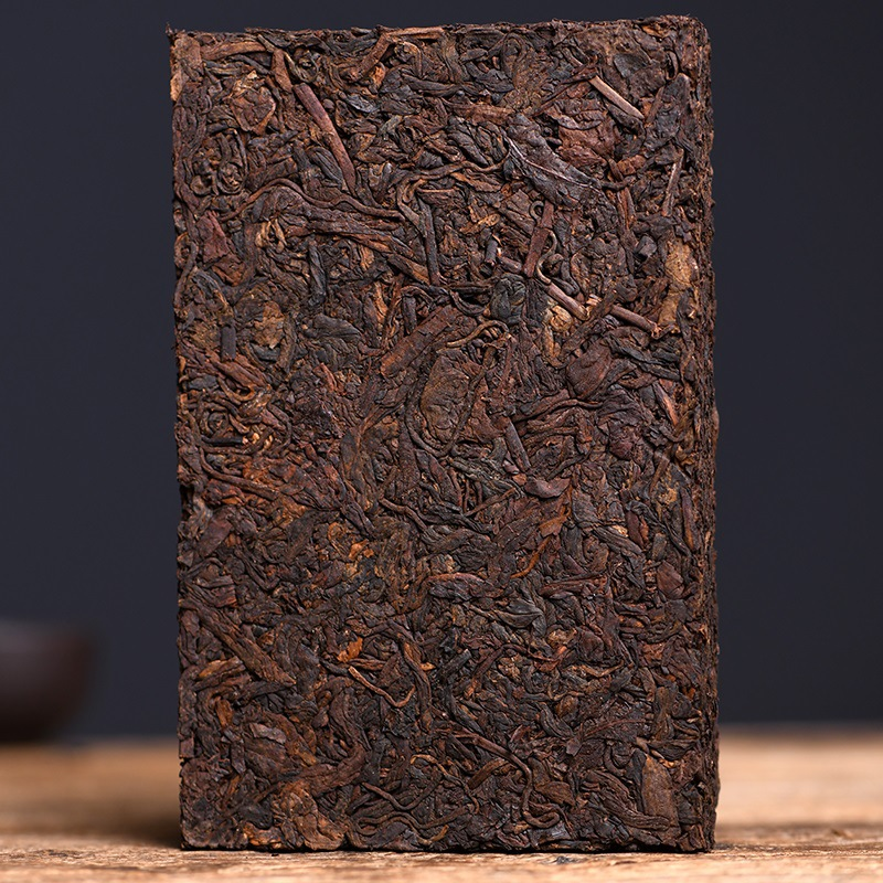 Aged and Scented Old Tea Brick 250g/8.8oz Puerh Tea Brick Ripe Tea Lao Banzhang Secondary image