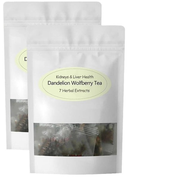 100% Natural Herbal Blend for Detox and Wellness Dandelion Goji Berry Tea