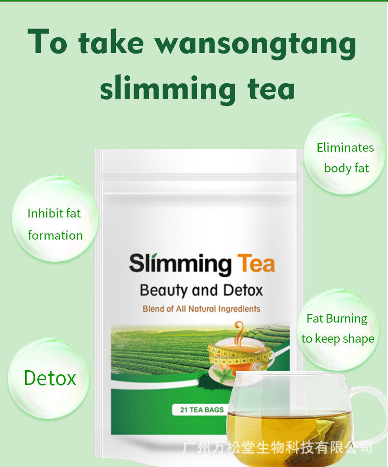 Slimming Tea Beauty and Detox Weight Loss Tea Herbal Tea 21 Tea Bag