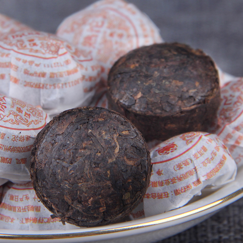 Mini Small Tuo Original Mellow Tea 500g/1.1LB  Menghai Pu-erh Tea Ripe Tea