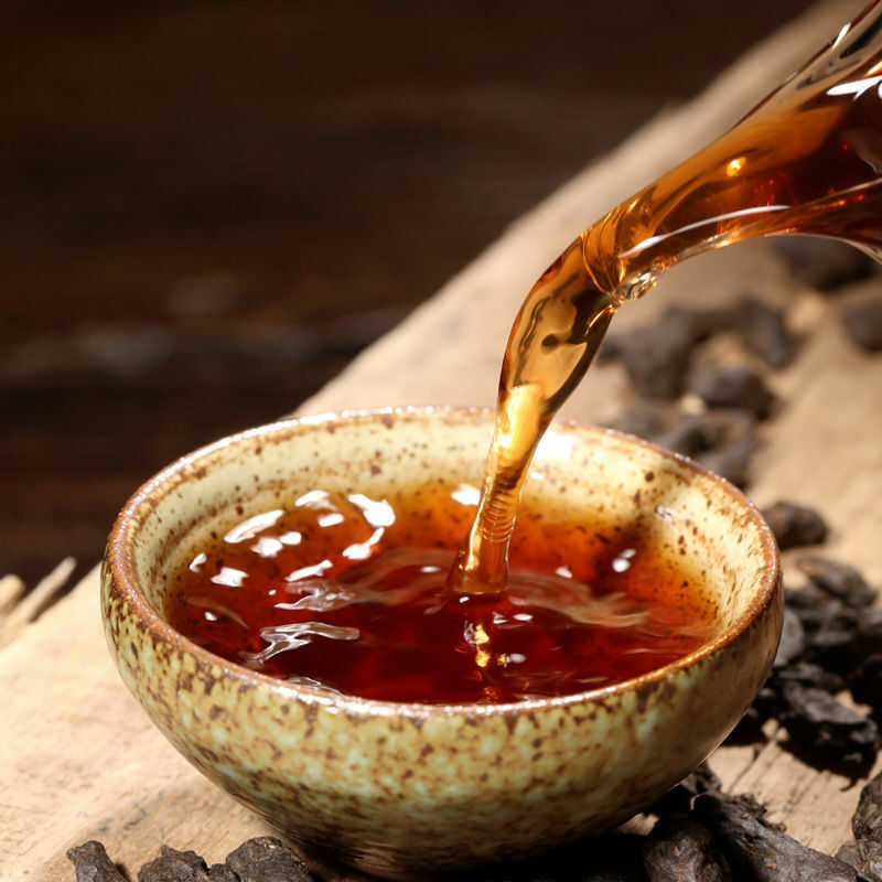 250g/8.8oz  Pu'er Tea Organic Glutinous Rice Fragrance Pu-Erh Cooked Black Tea