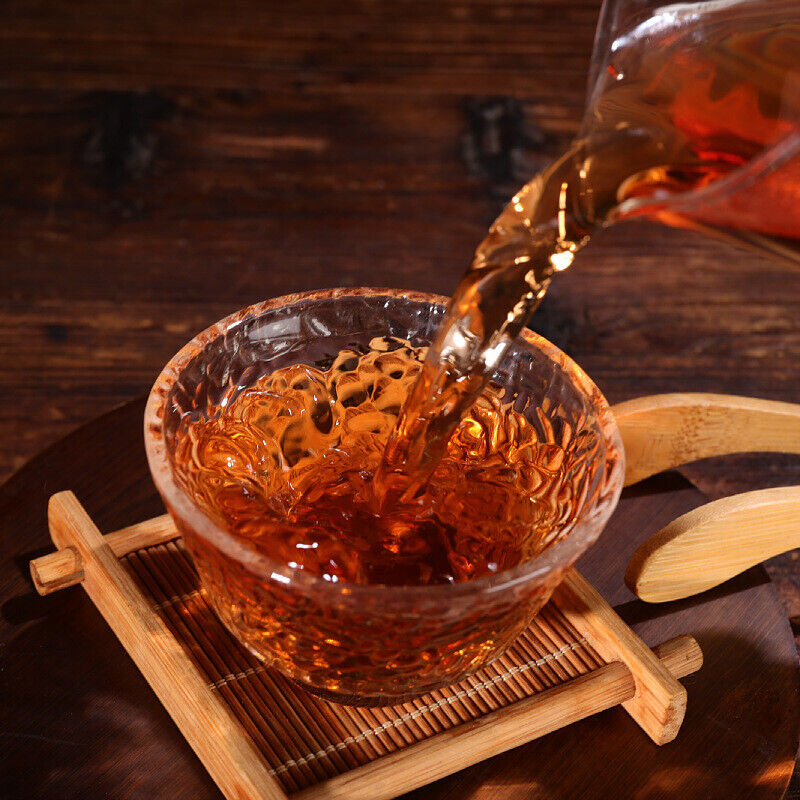 HelloYoung 500g Anhua Black Tea Hundred Two Tea Dun Flower Roll Tea Aged Black Tea