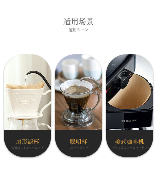 Coffee Filter Packs Tea Bag Strainer Green Wooden Original Espresso Tea Infuser