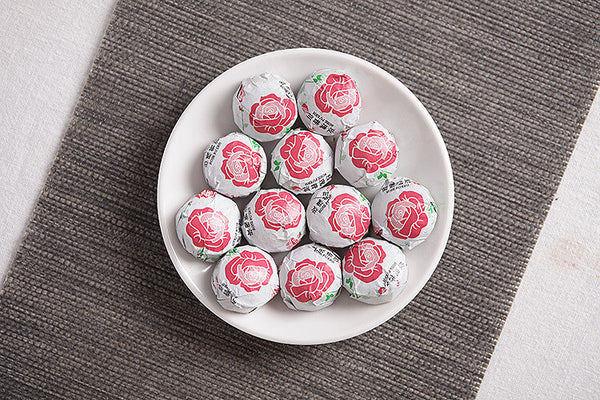 Golden Rose Tuo Tea Puerh Ripe Tea Bulk Yunnan Puerh Tea 500g