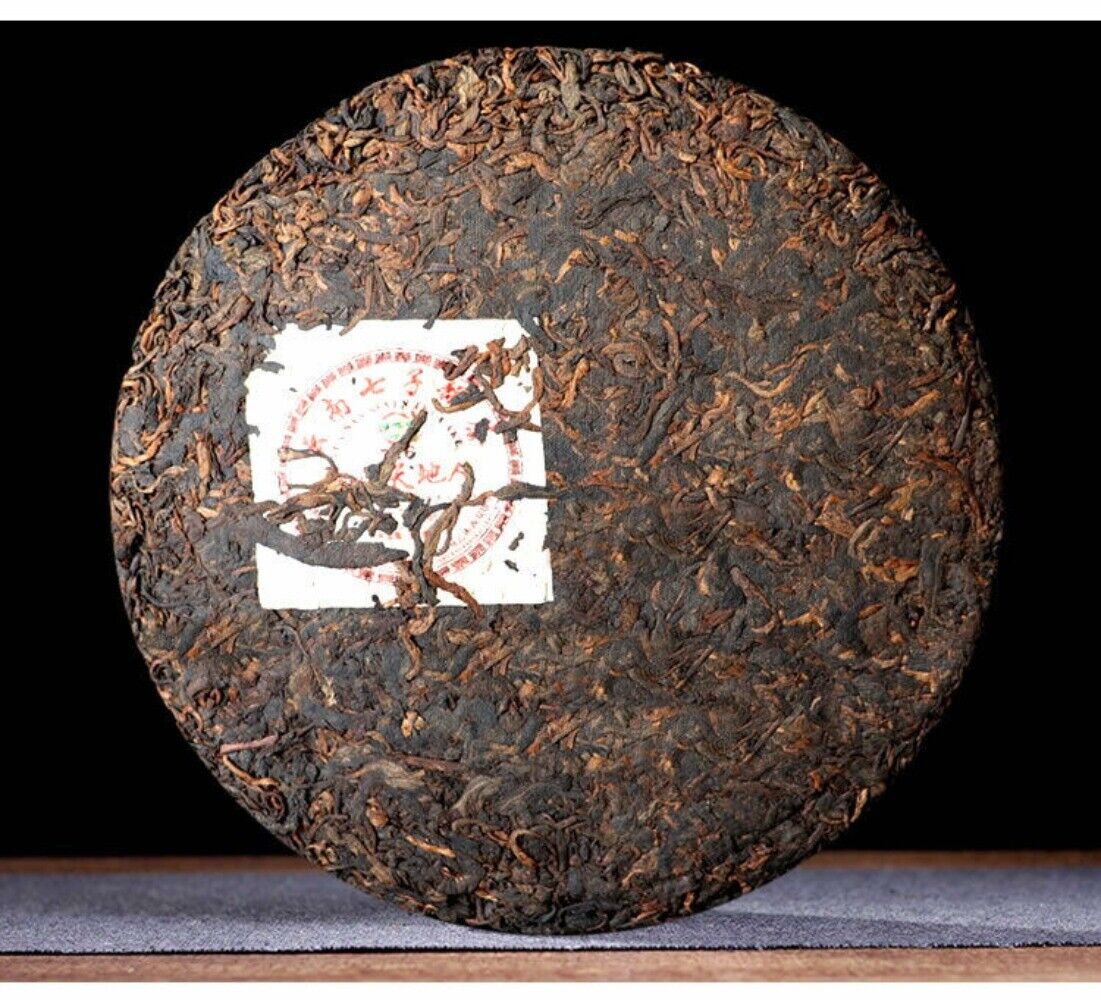 Menghai Heaven Earth 726 Puer Tea Cake Ripe Pu-erh Pu'er Puerh Shu 357g