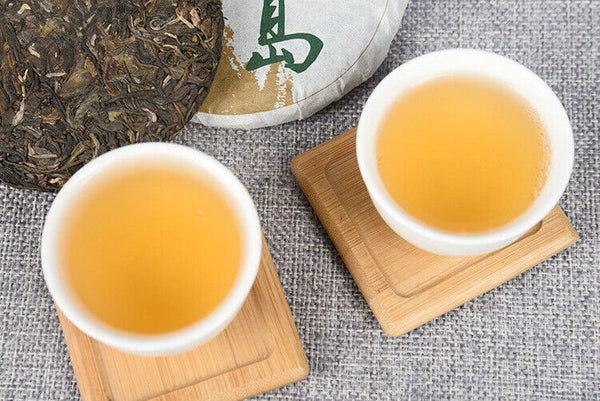 HelloYoung Yunnan Pu'er Tea Early Spring Raw Tea 100g Cake Tea Icelandic Raw Cake Tea