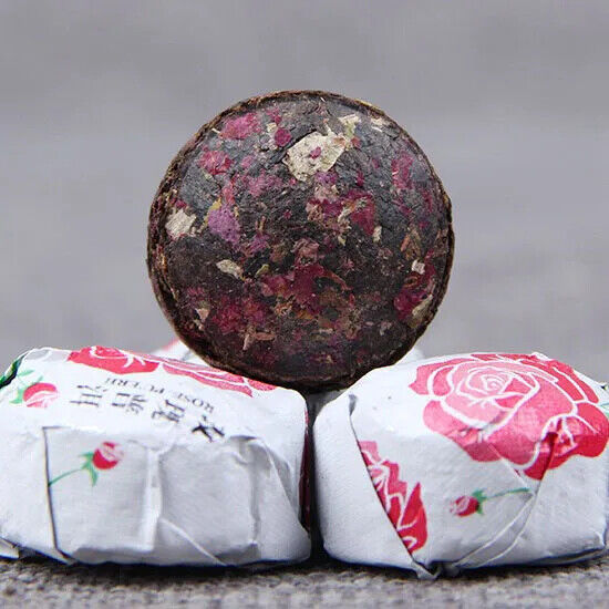 Yunnan Rose Flavor Mini Puer Tuo Cha Shu Puer Loose Flavor Tea Rose Pu Er Tea