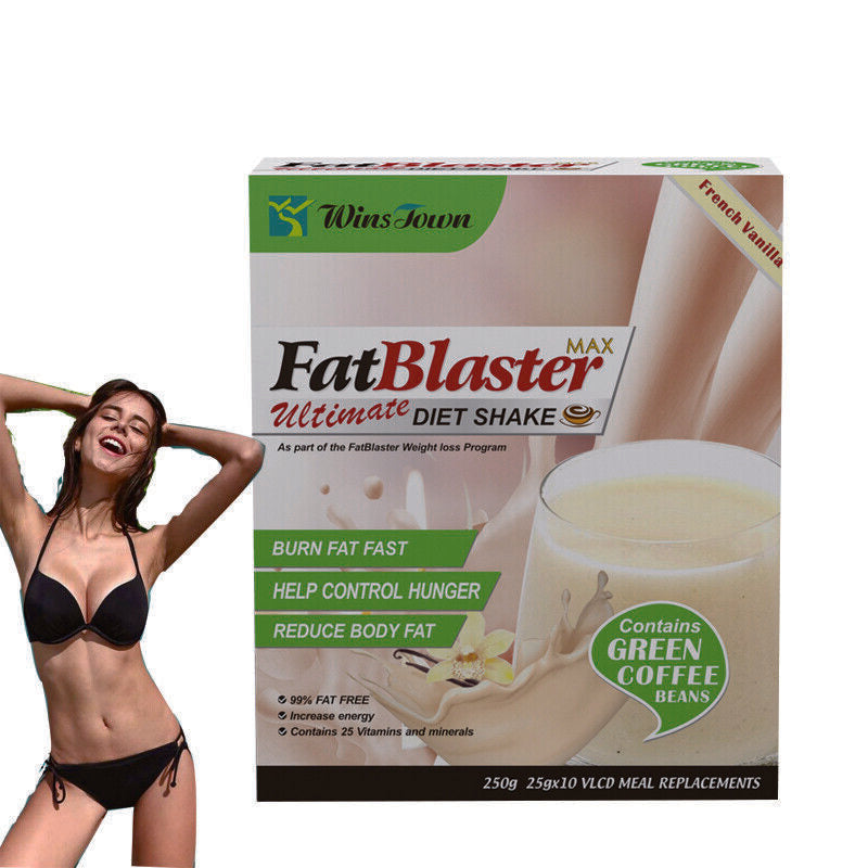 Fat Blaster Diet Weight Loss Replacement Milkshake Green Coffee Powder