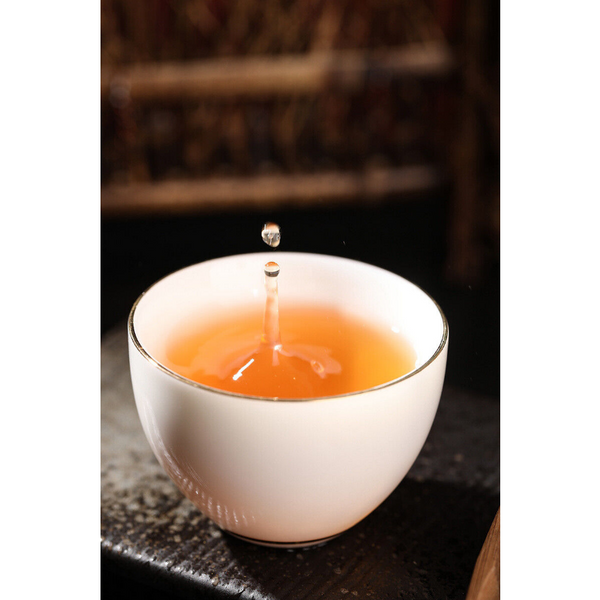 HelloYoung Qiao Mu Ancient Tree First Spring Tea Cake 100g*5 Tea Cake Brown Mountain