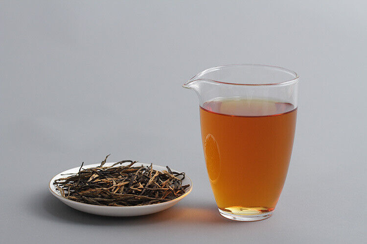 HelloYoung 500g Yunnan Dian Hong JD58 raw material Pine needles One bud one leaf (No.1)