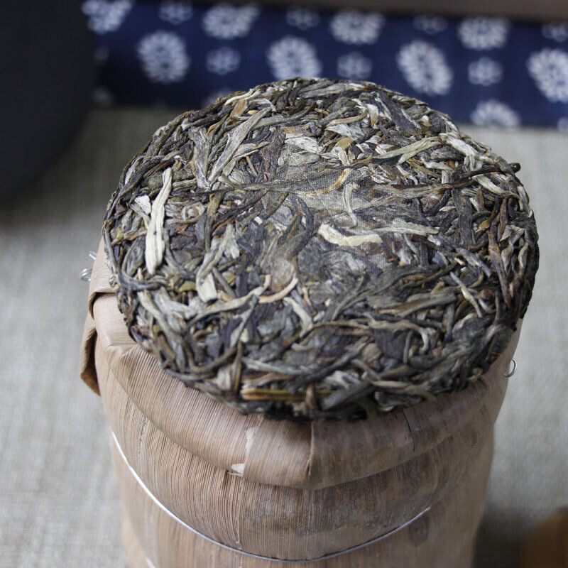 HelloYoung 100g Yunnan Pu'er Tea Mengku Xiaohuosai Ancient Tree Tea Pu'er Tea Cake Raw Tea
