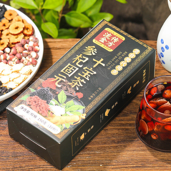 Goodyear Ginseng and Wolfberry Tea Ginseng, Yellow Essence and Wolfberry Tea
