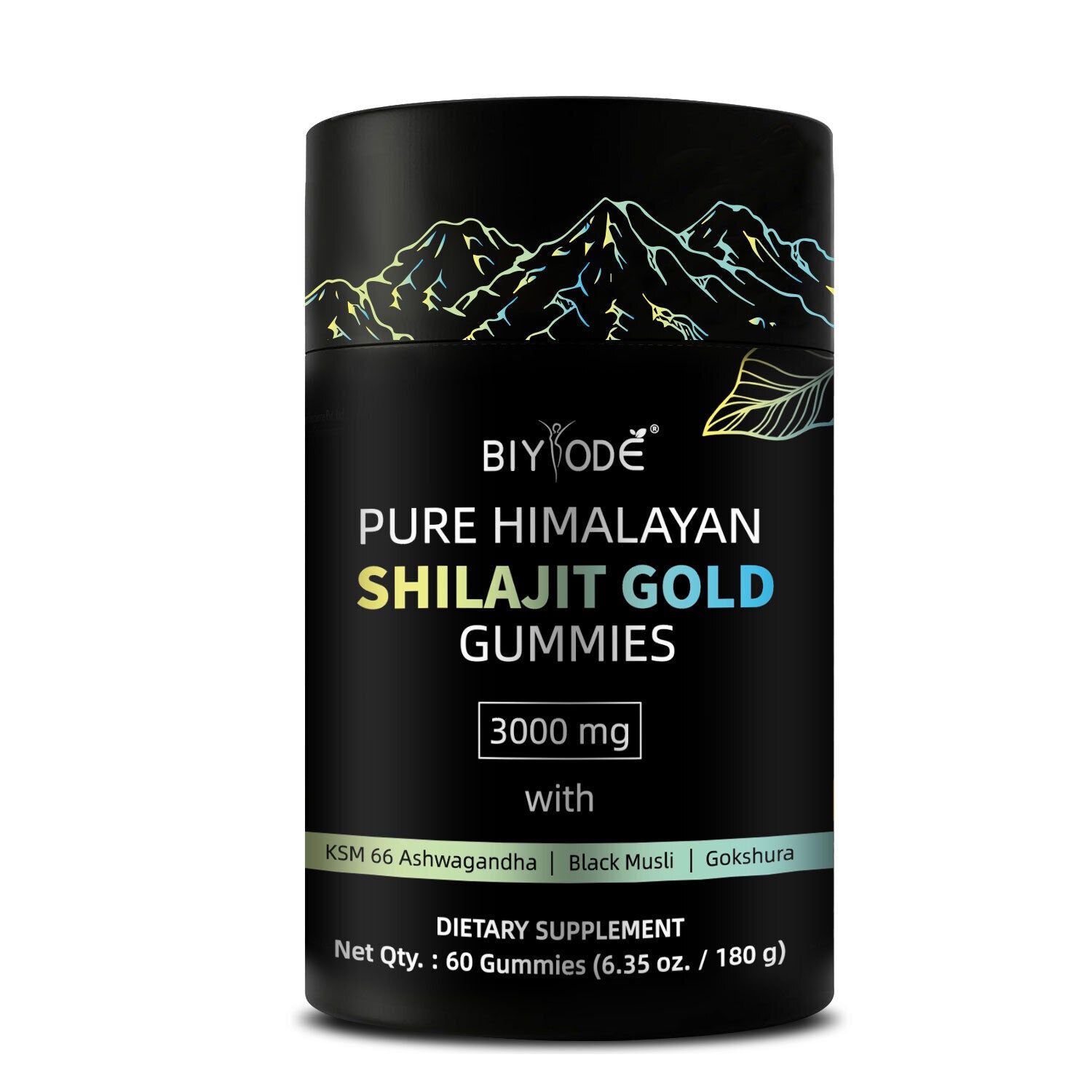 Be Bodywise Pure Himalayan Shilajit Gummies | With Ashwagandha, Gokshura & other Main image