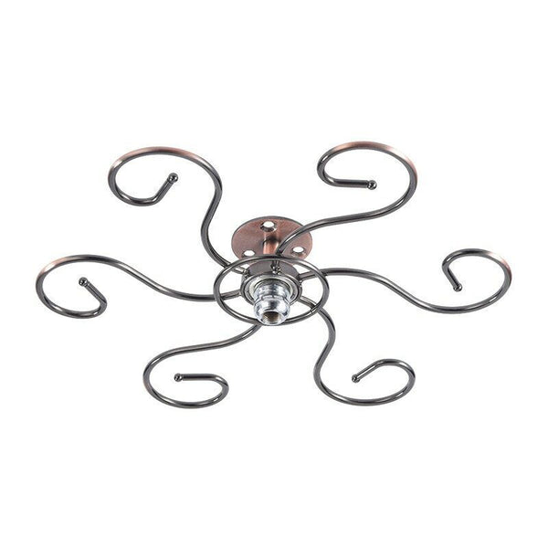 Wine Rack Round Wall Mounted Goblet Rack Stainless Steel Ktchen Decoration Gift