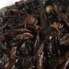 HelloYoung 500g Yunnan Pu-erh Ripe Tea Glutinous Aromatic Mini Square Brick Tea Thin Slices