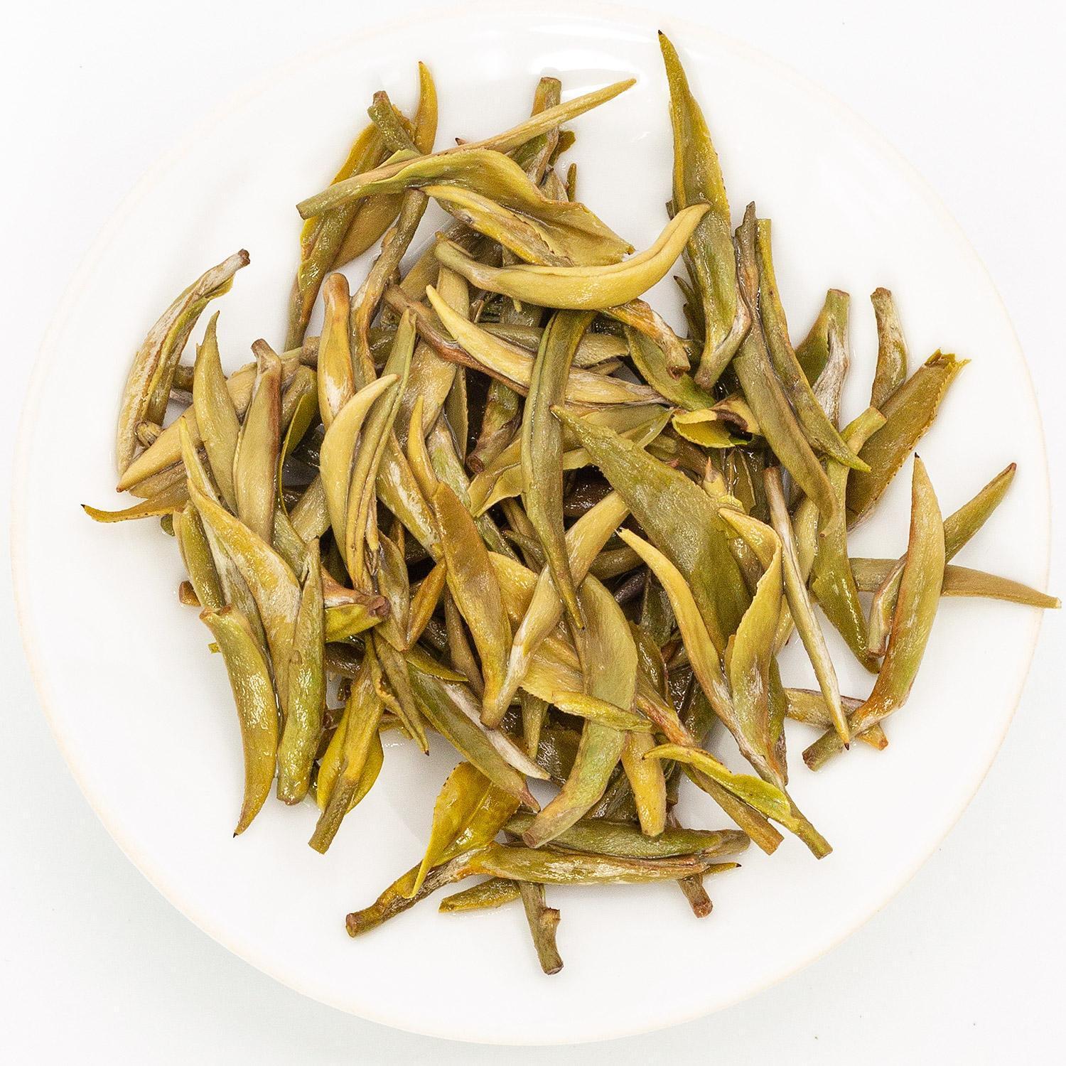 Natural high-quality Fuding White Tea BaiHao YinZhen Silver Needle 2nd Grade Main image