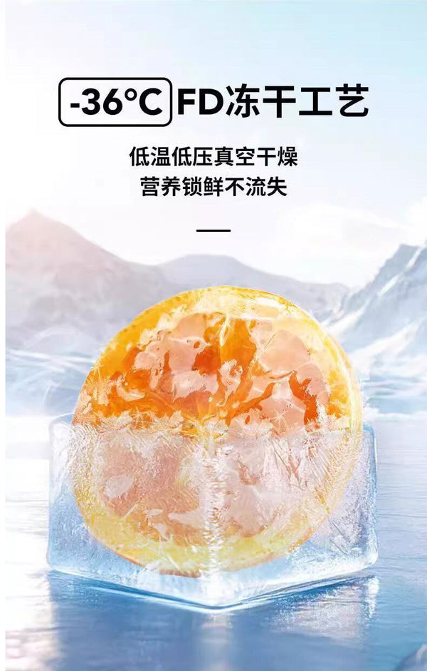 Freeze-Dried Fruit Tea: Brown Sugar & Lemon Slices | Individually Packed