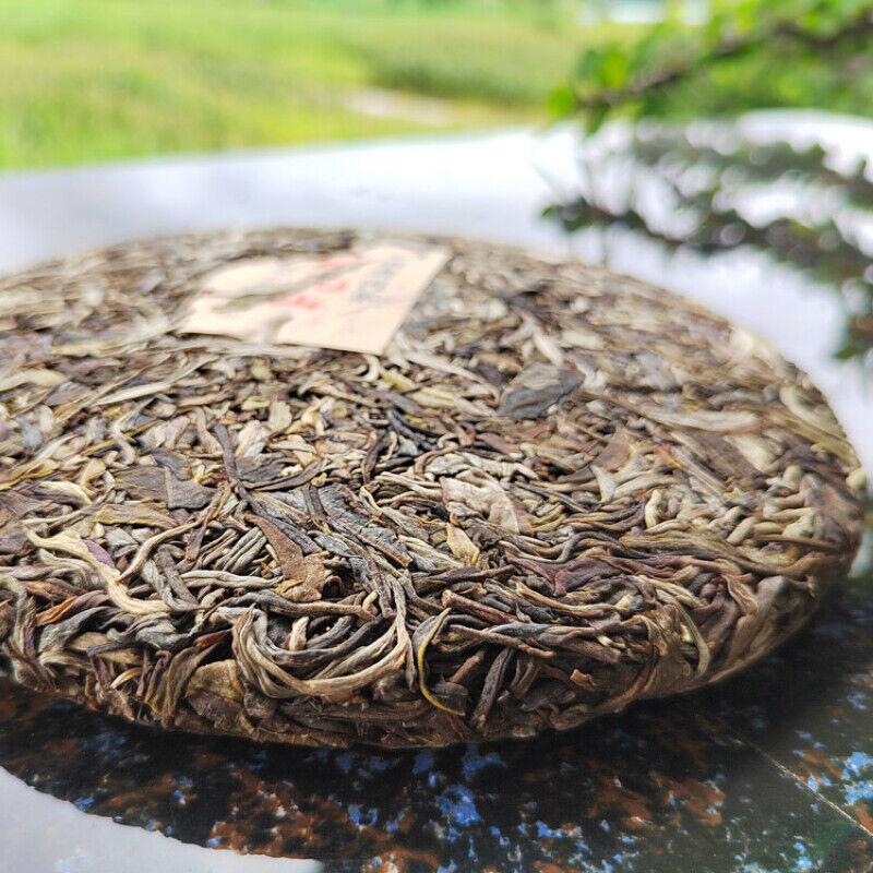HelloYoung Top Zhonghongying KunLushan Cha Ancient Tree Tea 357g Organic Pu'er Spring Tea