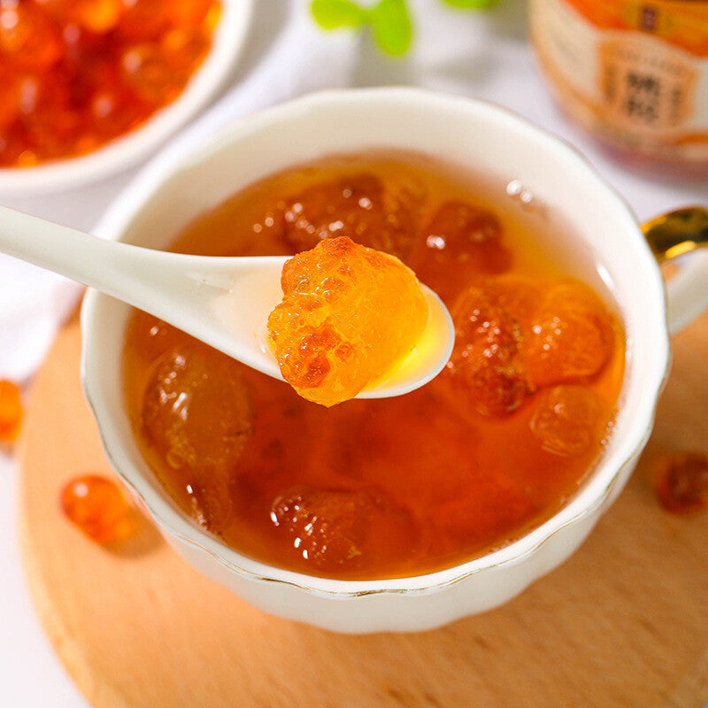 Peach Gelatin 150g Large Grain with Bird's Nest Soapnut Rice Secondary image