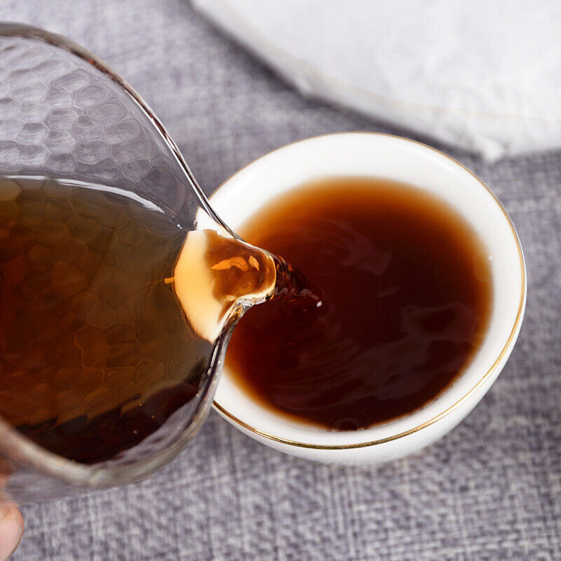 HelloYoung Yunnan Tea  Ripe Puerh Tea 100g Old Puerh Ripe Tea Cake